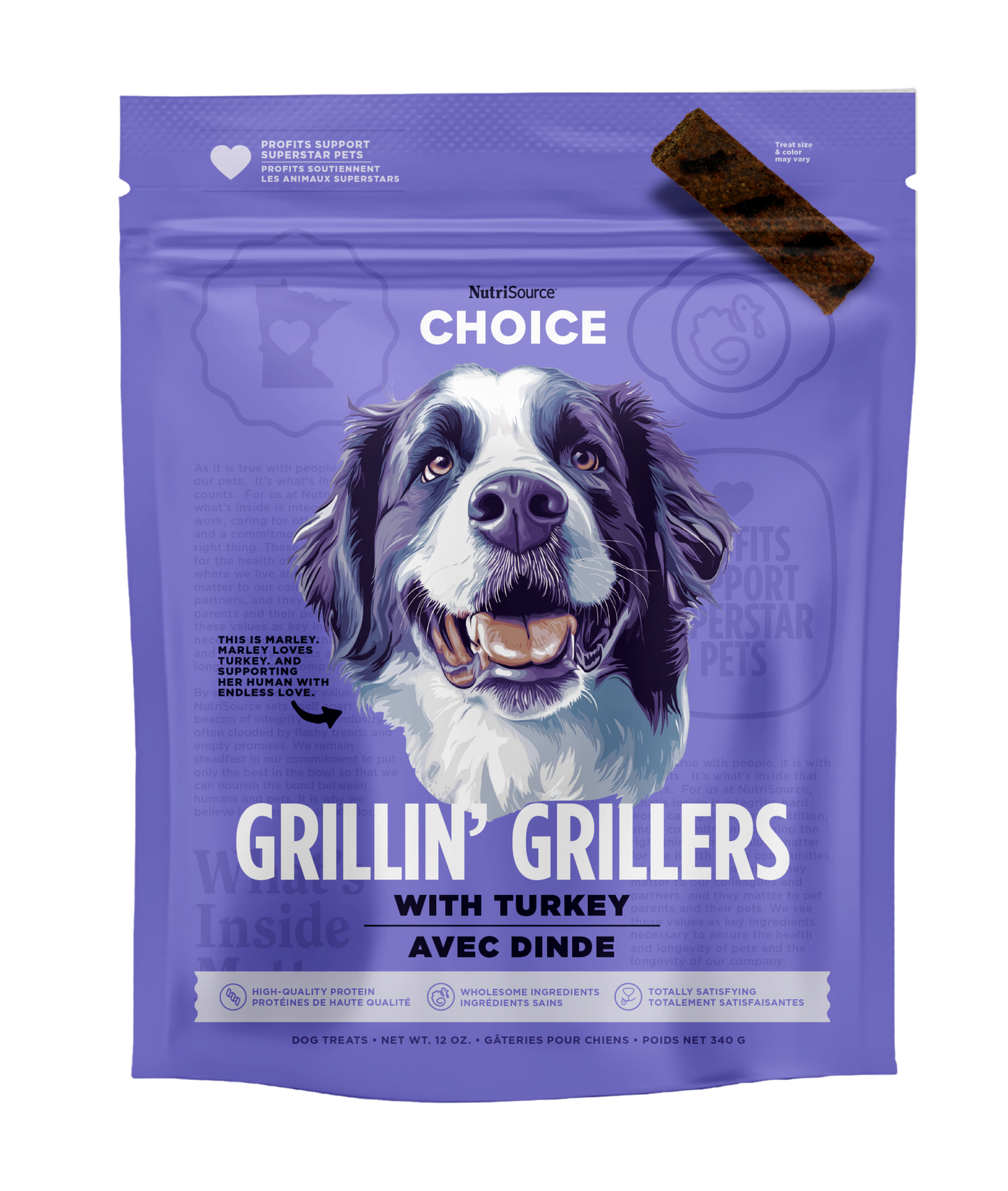 NutriSource Choice Turkey Grillin Grillers