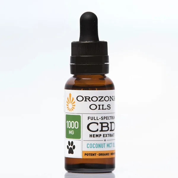 Orozona Oils Pet Hemp Extract with Coconut MCT Oil