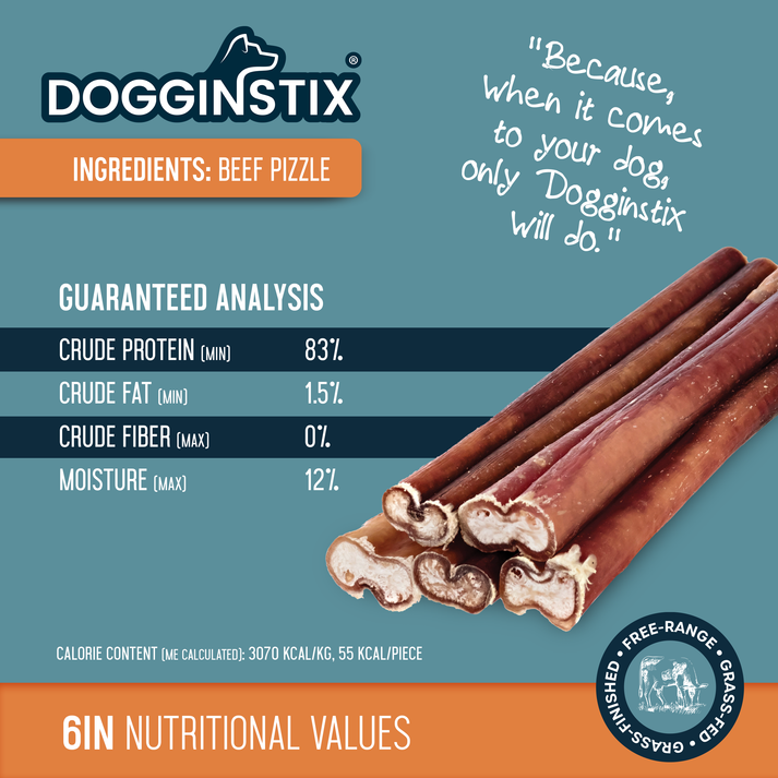 Doggin Stix Bully Sticks 6"