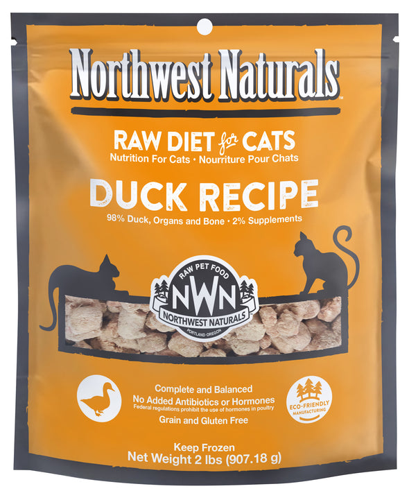 Northwest Naturals Frozen Cat Duck 2lb