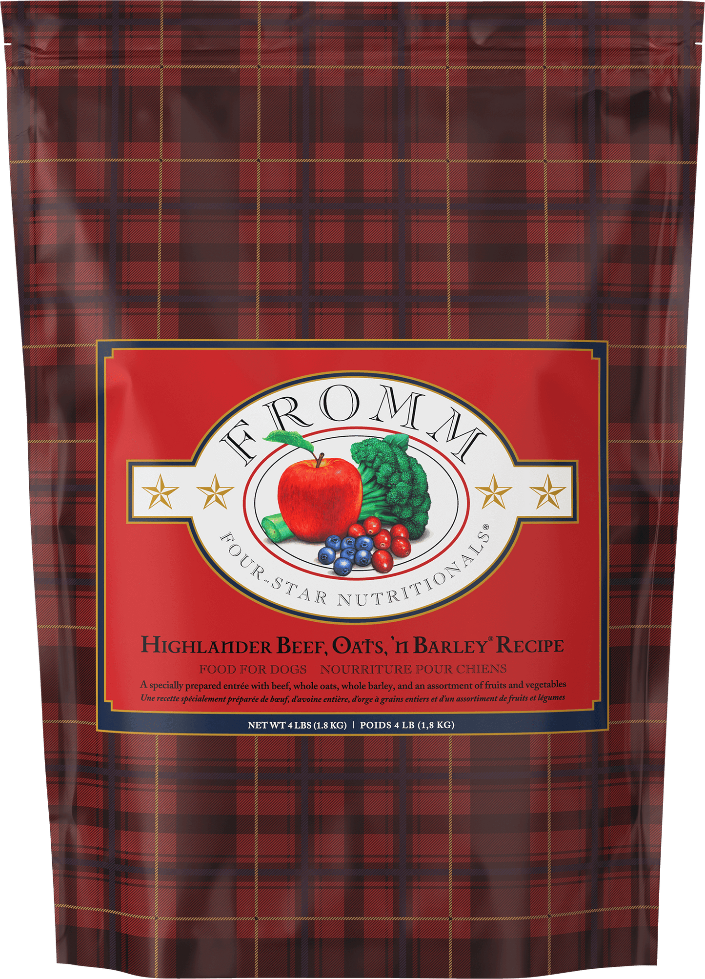 Fromm 4 Star Highlander Beef Dog