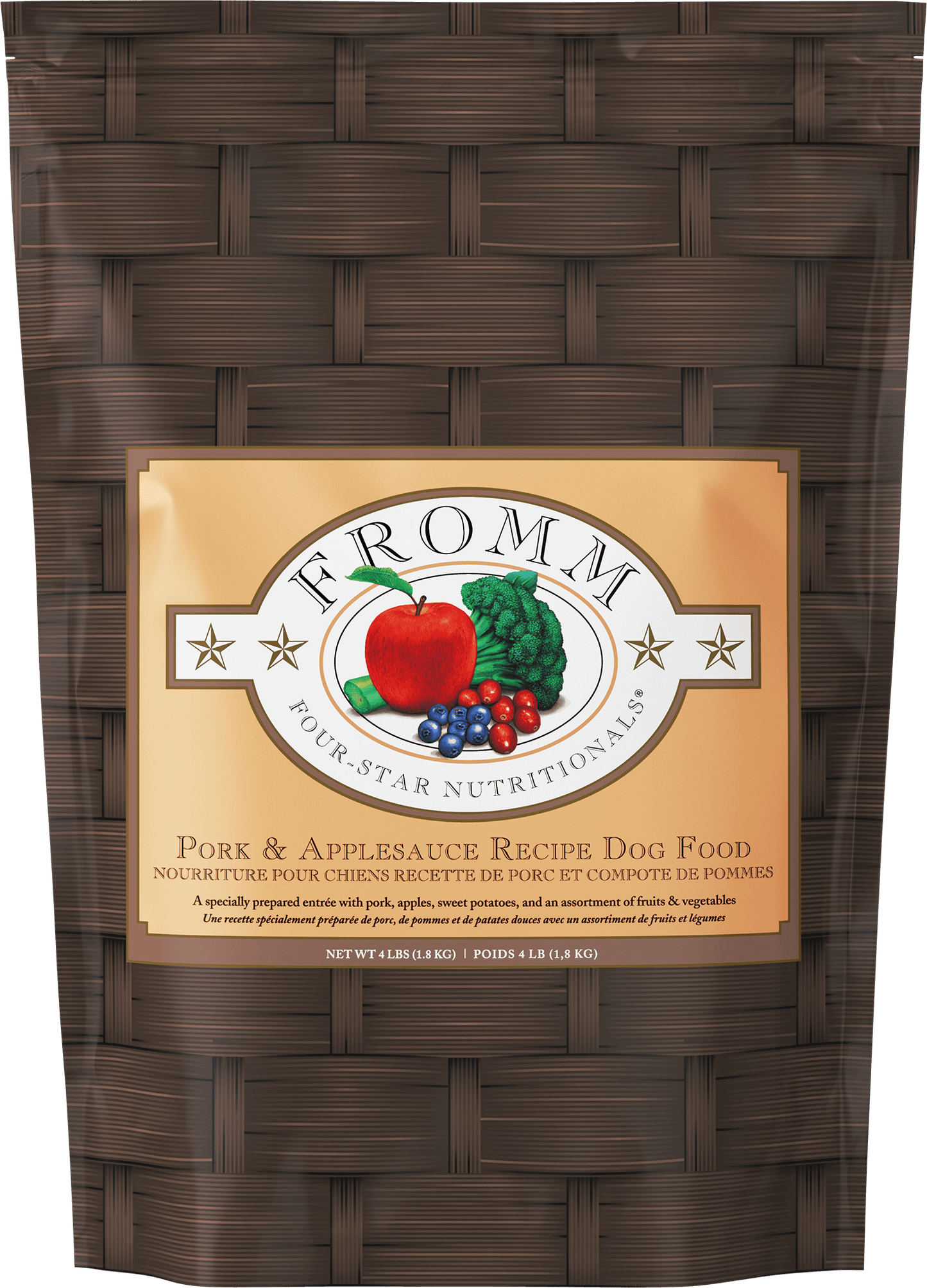 Fromm 4 Star Pork & Applesauce Dog