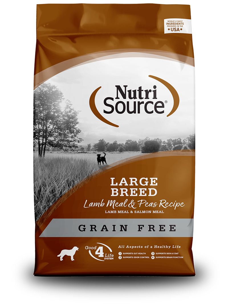 NutriSource Dog Grain Free Large Breed Lamb 26lb