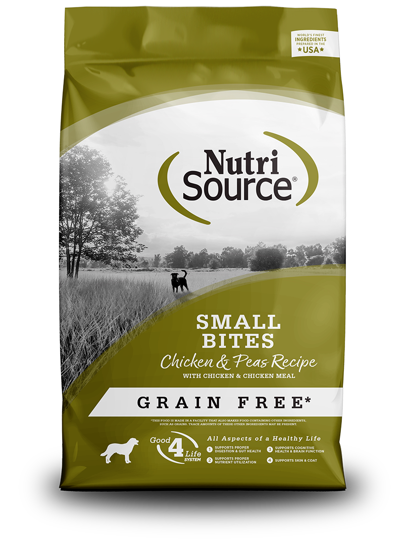 NutriSource Dog Grain Free Small Bites Adult Chicken