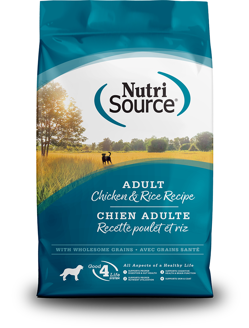 NutriSource Adult Dog Chicken & Rice