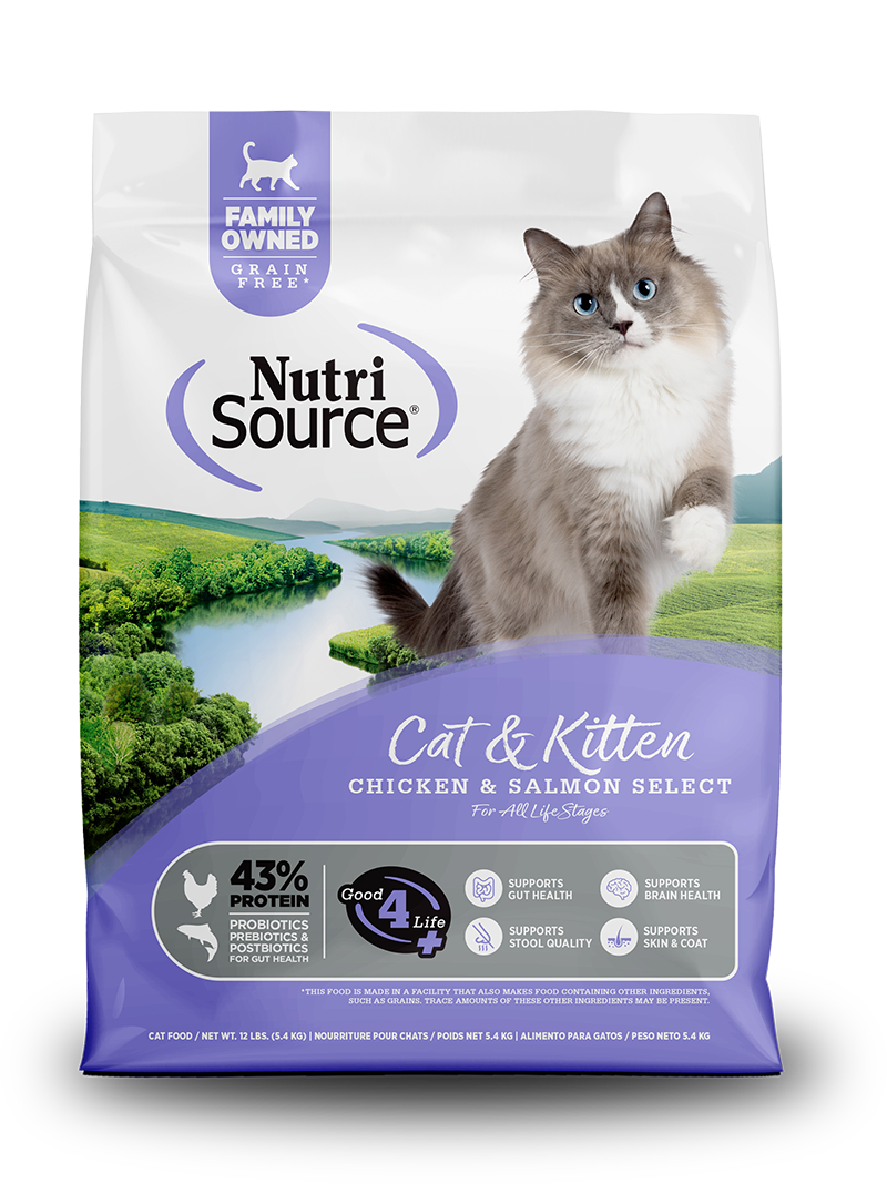 NutriSource Cat Grain Free Cat & Kitten Chicken & Salmon