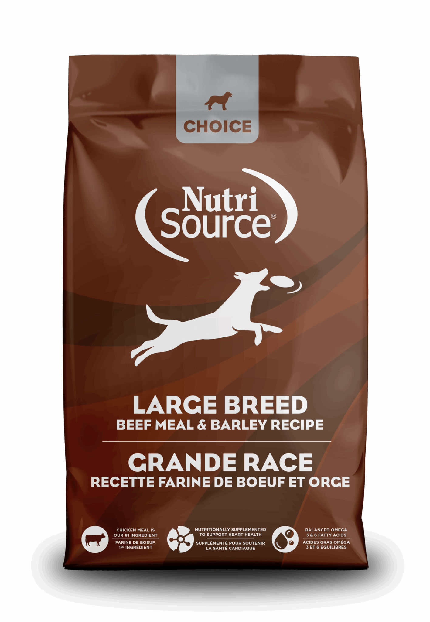 NutriSource Choice ALS Large Breed Beef 40lb