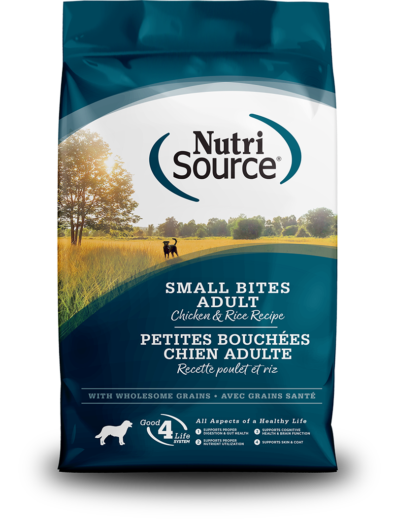 NutriSource Adult Dog Chicken & Rice Small Bites