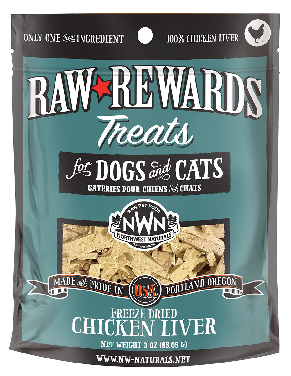 Northwest Naturals FD Chicken Liver Treats 3oz