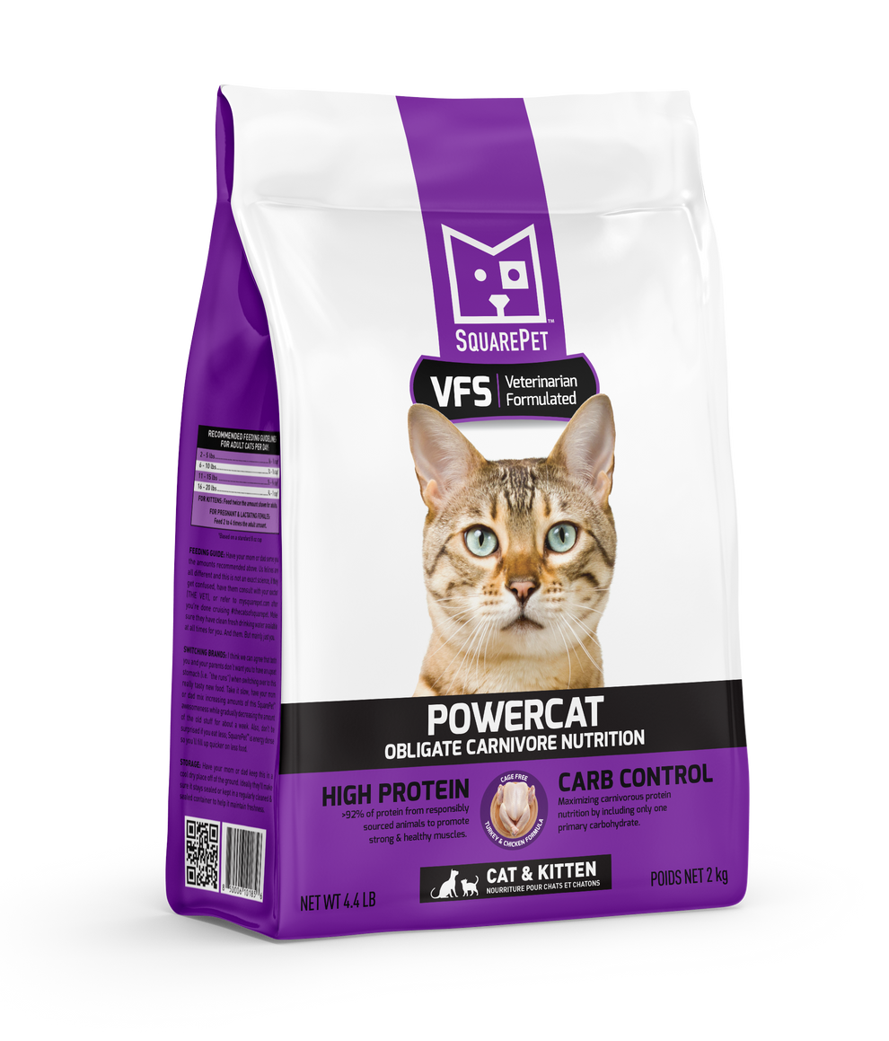 Square Pet VFS Power Cat Turkey & Chicken