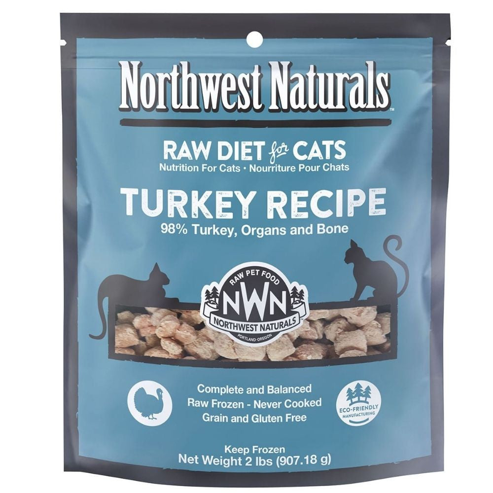 Northwest Naturals Frozen Cat & Dog Turkey 2lb