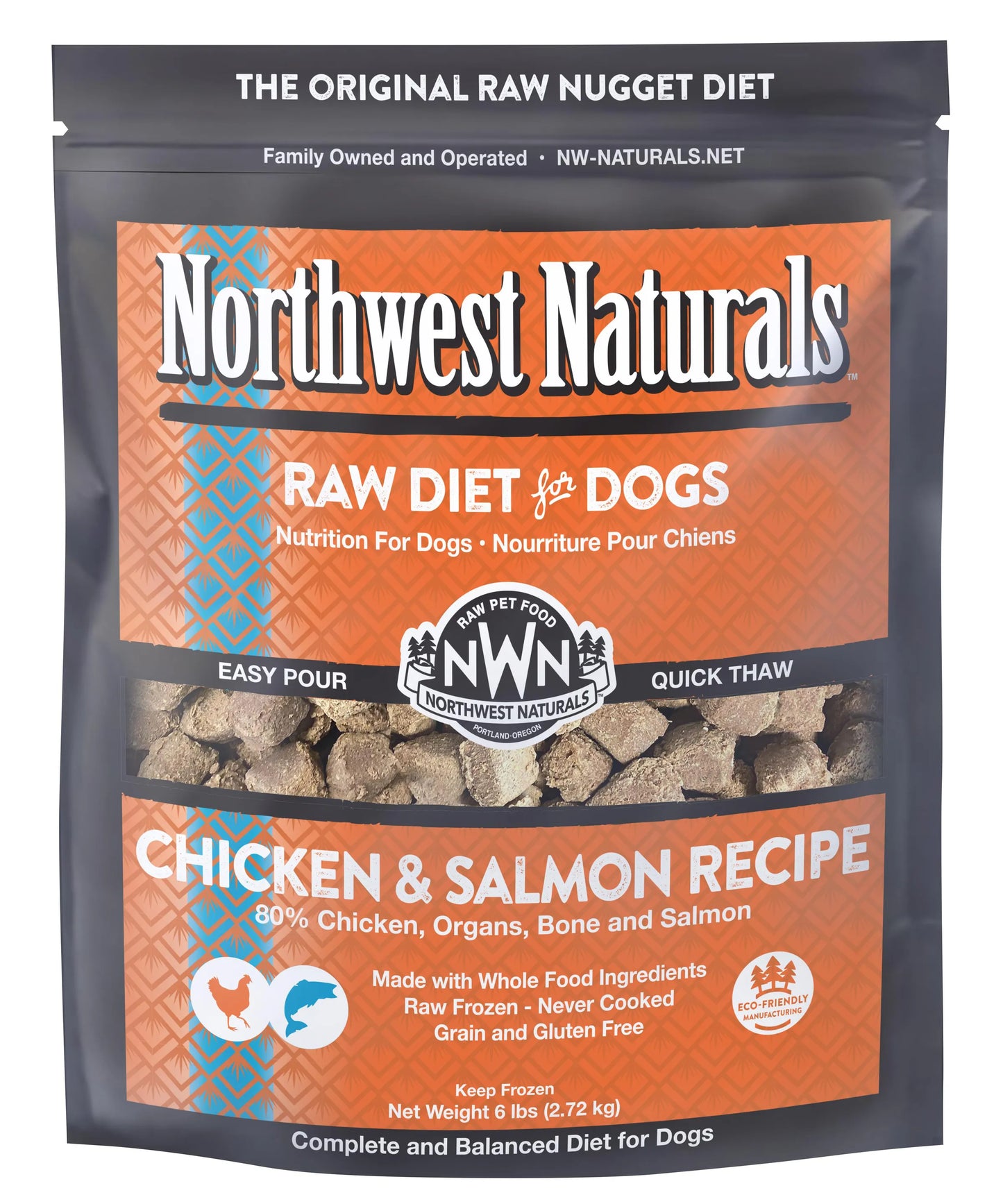 Northwest Naturals Chicken & Salmon Nuggets 6lb