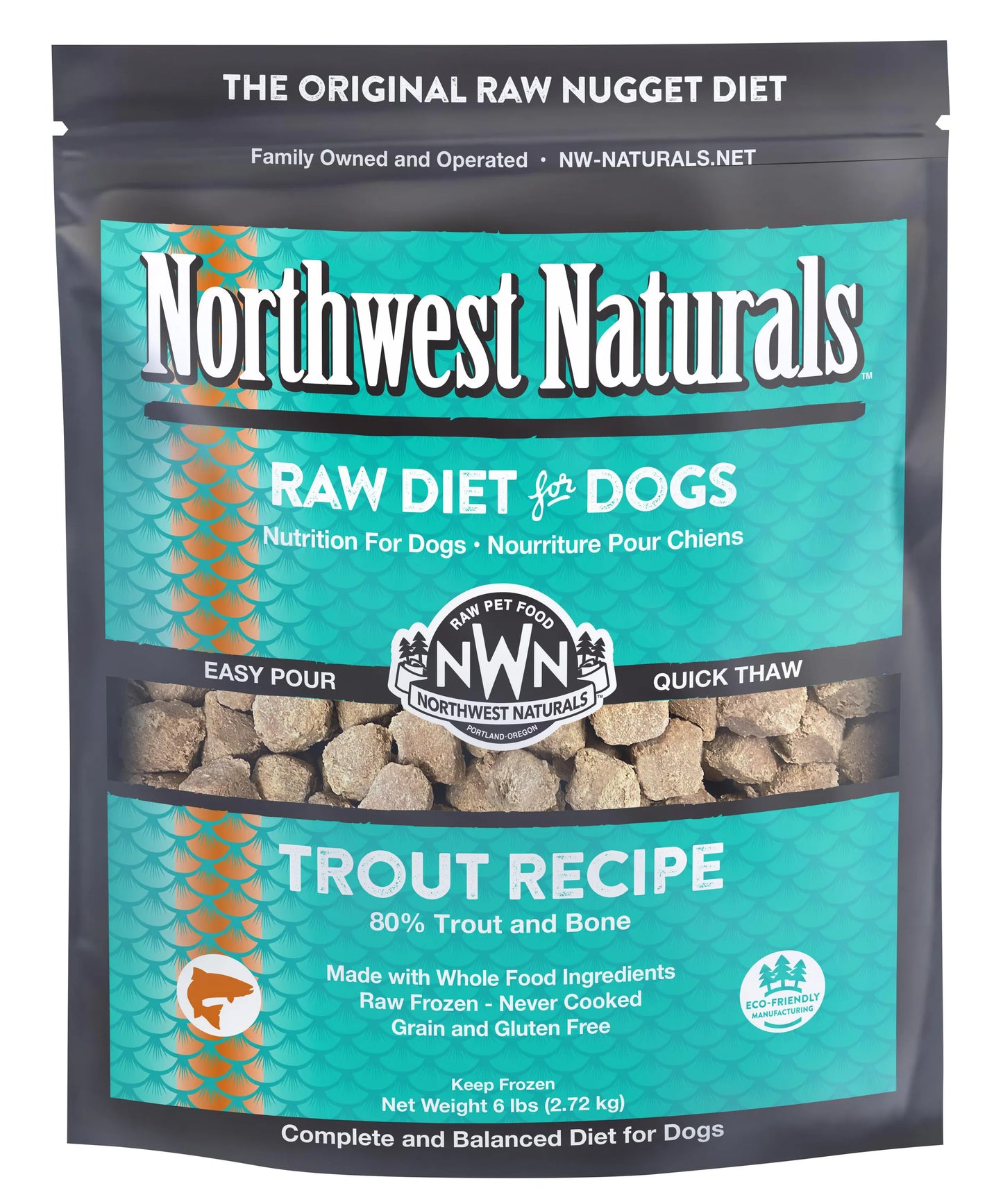 Northwest Naturals Trout Nuggets 6lb
