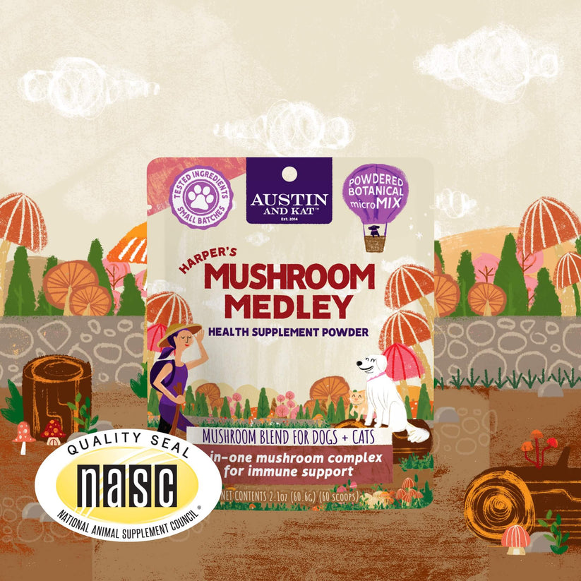 Austin & Kat Harper's Mushroom Medley Health Supplement Powder 2.1oz
