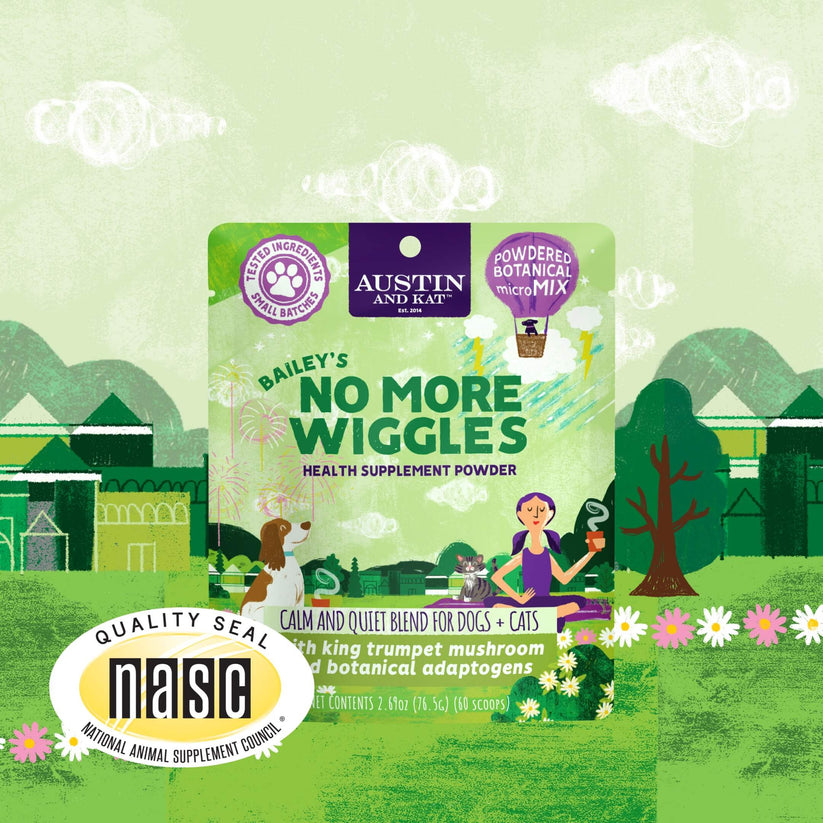Austin & Kat Bailey's No More Wiggles Health Supplement Powder 2.69oz