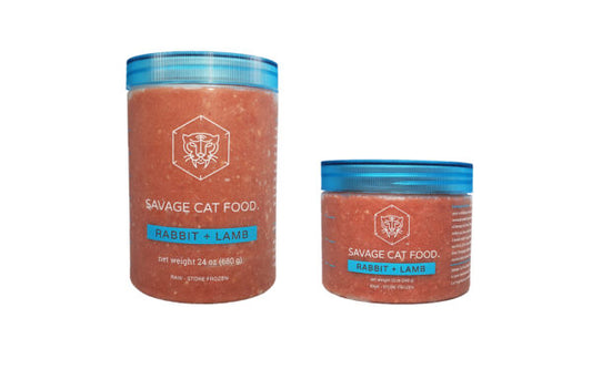 Savage Cat Raw Food Rabbit & Lamb