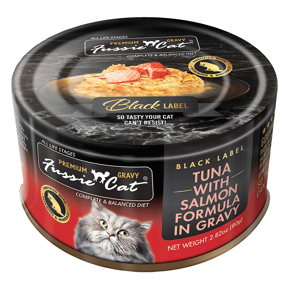 Fussie Cat Cans Black Label Tuna 2.8oz
