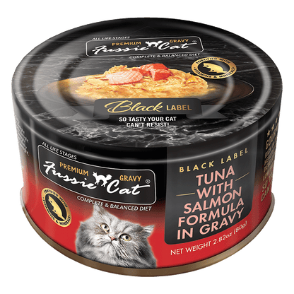 Fussie Cat Cans Black Label Tuna 2.8oz
