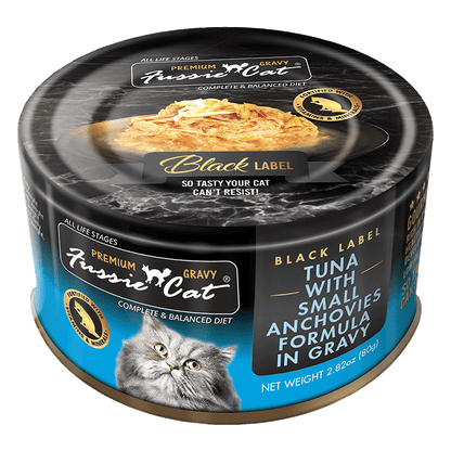 Fussie Cat Cans Black Label Tuna 2.8oz