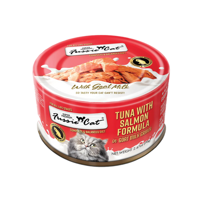 Fussie Cat Cans with Goat's Milk