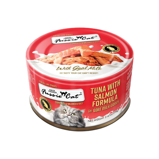 Fussie Cat Cans with Goat's Milk