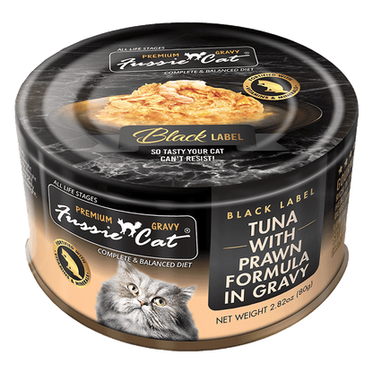 Fussie Cat Cans Black Label Tuna 2.8oz