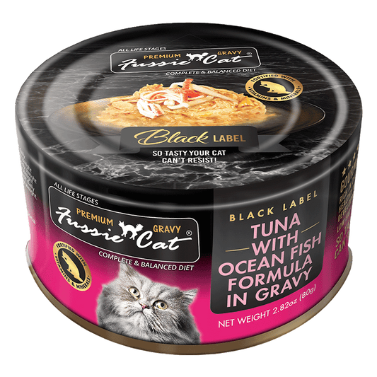 Fussie Cat Cans Black Label Tuna 2.8oz