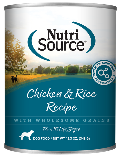 NutriSource Grain Inclusive Dog Cans