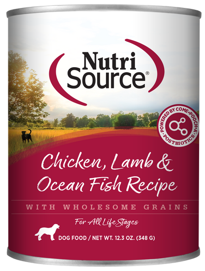 NutriSource Grain Inclusive Dog Cans