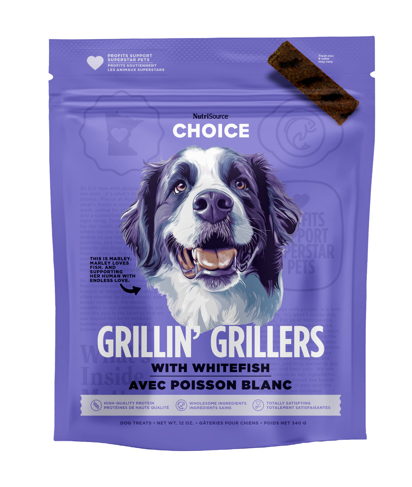 NutriSource Choice Whitefish Grillin Grillers