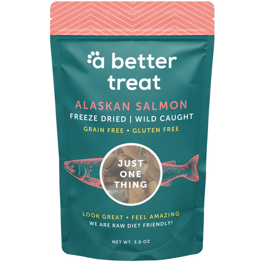 A Better Treat Freeze Dried Salmon Treat 3oz