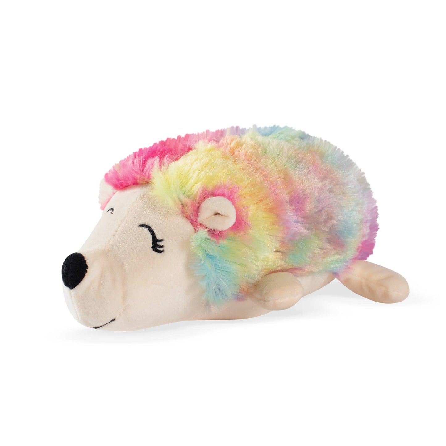 Plush Dog Toy - Rainbow Hedgehog