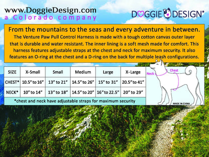 Venture Paw Dog Harness - Aspen