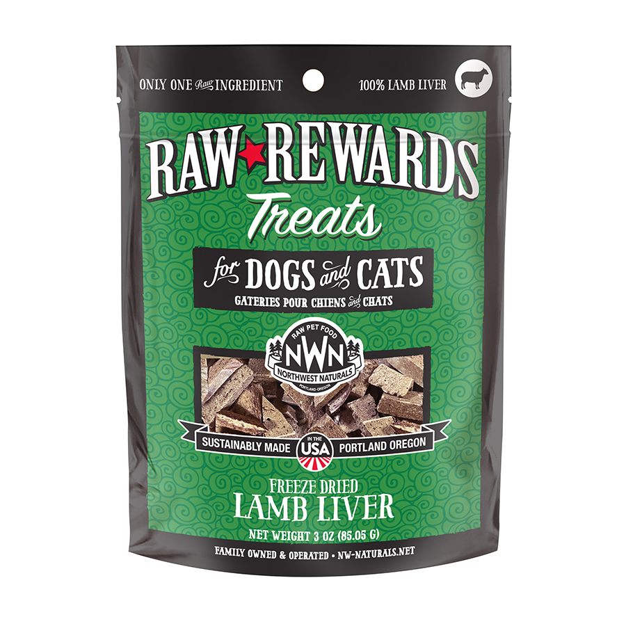 Northwest Naturals FD Lamb Liver Treats 3oz