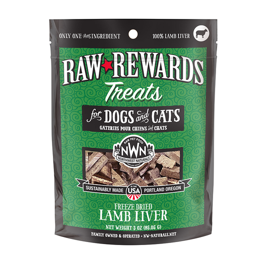 Northwest Naturals FD Lamb Liver Treats 3oz