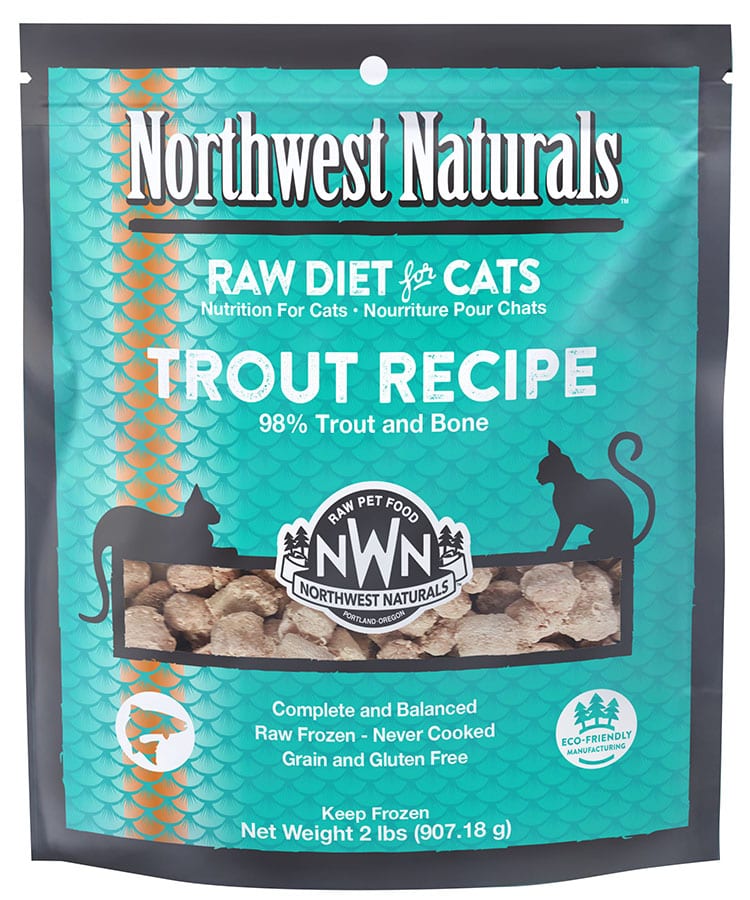 Northwest Naturals Frozen Cat & Dog Trout 2lb