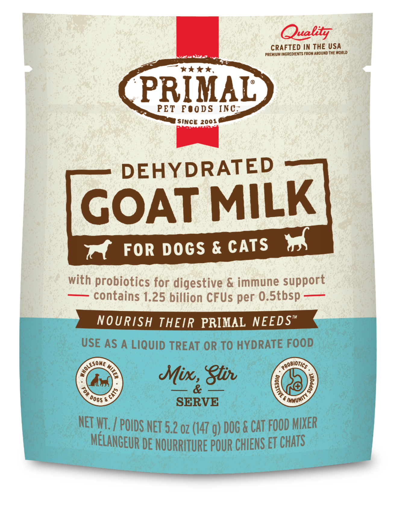 Primal Dehydrated Goat Milk