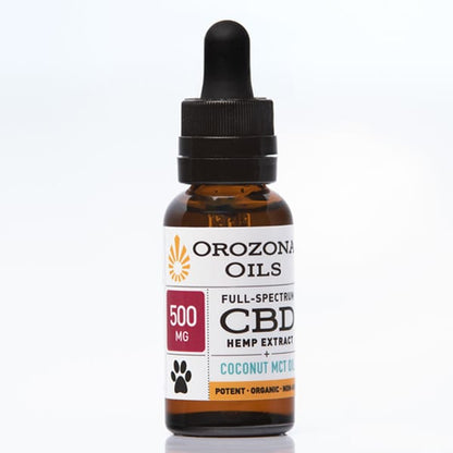Orozona Oils Pet Hemp Extract with Coconut MCT Oil