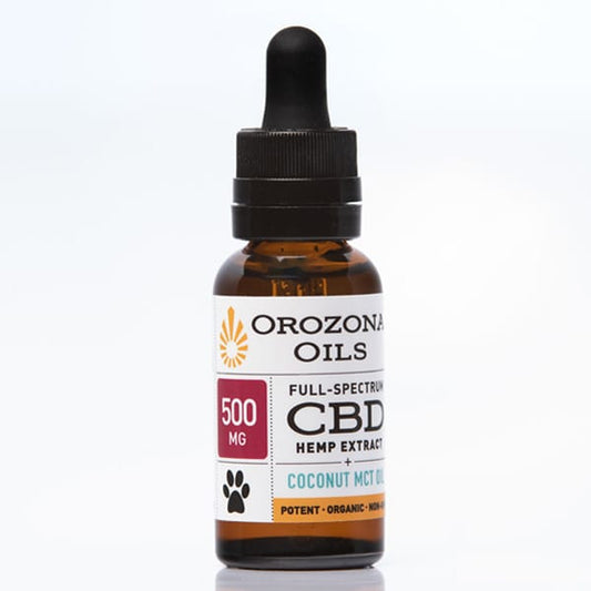 Orozona Oils Pet Hemp Extract with Coconut MCT Oil