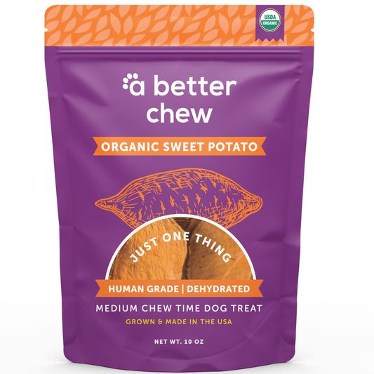 A Better Treat Freeze Dried Sweet Potato Chew 10oz