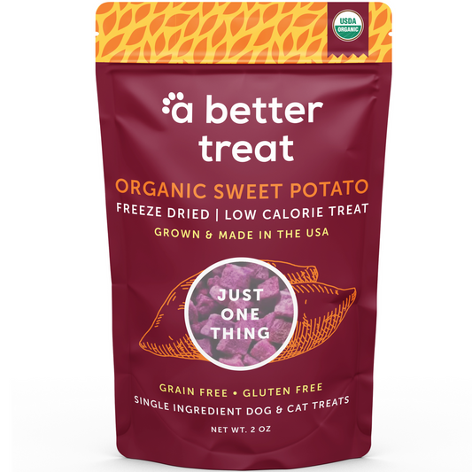 A Better Treat Freeze Dried Sweet Potato Treat 2oz