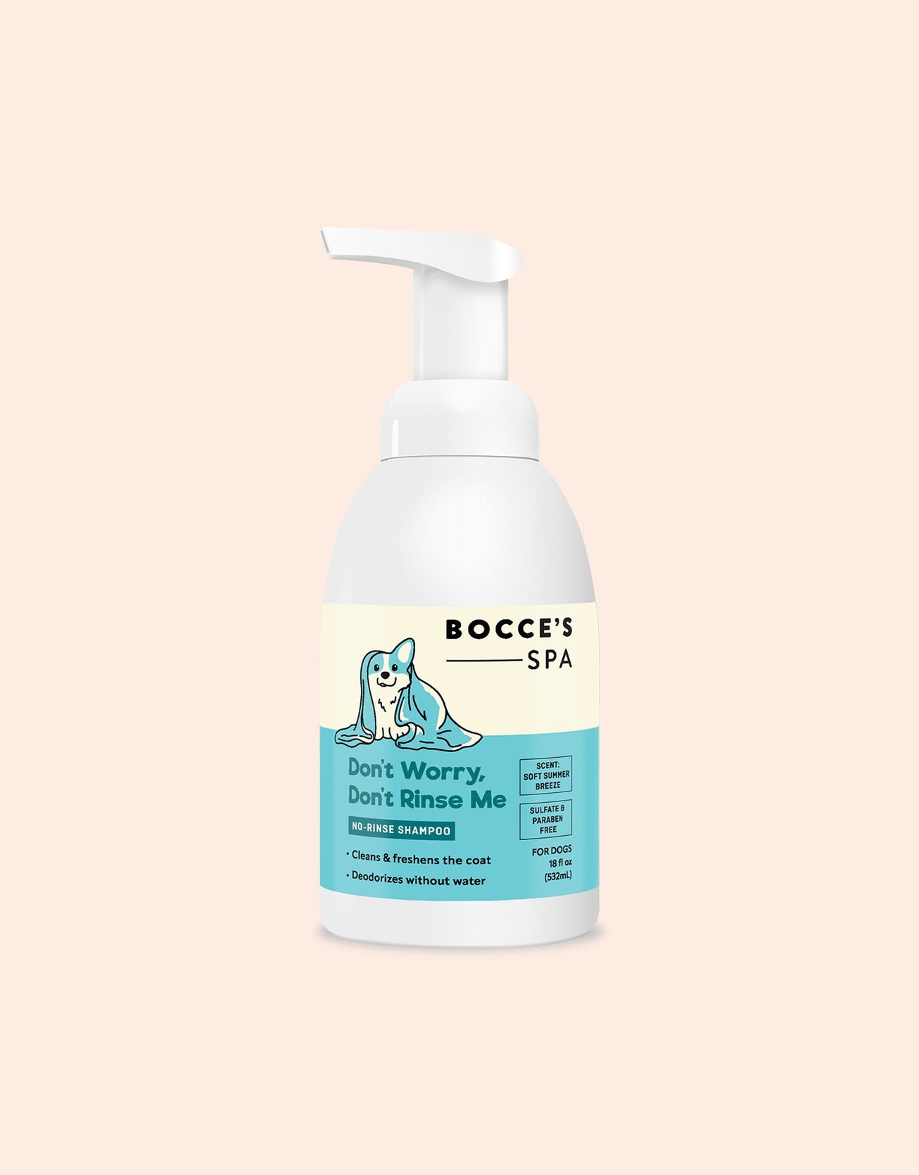 Bocce's Spa Don't Worry, Don't Rinse Me