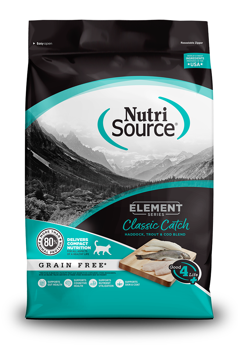 NutriSource Cat Food Element Classic Catch