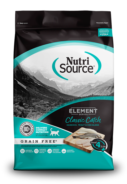 NutriSource Cat Food Element Classic Catch