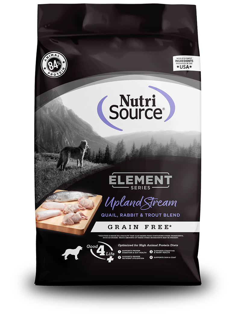 NutriSource Dog Food Element Grain Free Upland Stream