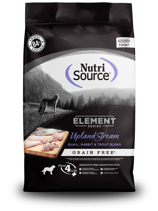 NutriSource Dog Food Element Grain Free Upland Stream