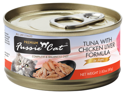 Fussie Cat Cans Premium Tuna 2.8oz