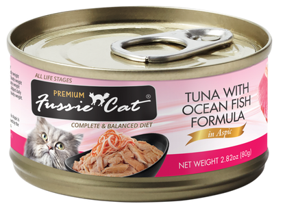 Fussie Cat Cans Premium Tuna 2.8oz