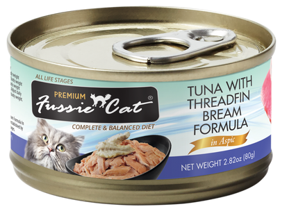 Fussie Cat Cans Premium Tuna 2.8oz