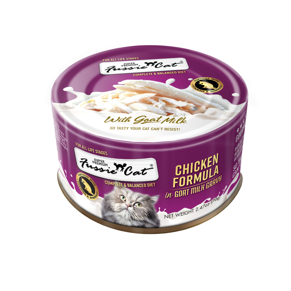 Fussie Cat Cans with Goat's Milk